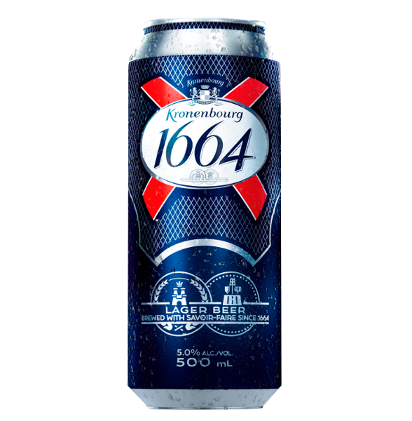 Kronenbourg Lager Beer - Can 500ml - Richmond Greens Grocery