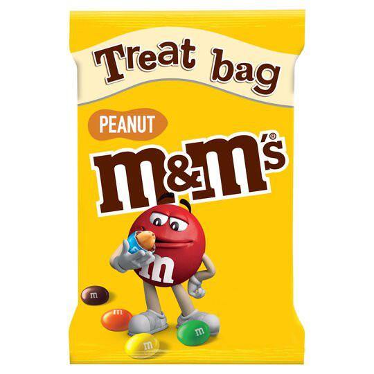 M&M's Peanut Chocolate Treat Bag 82gr - Richmond Greens Grocery