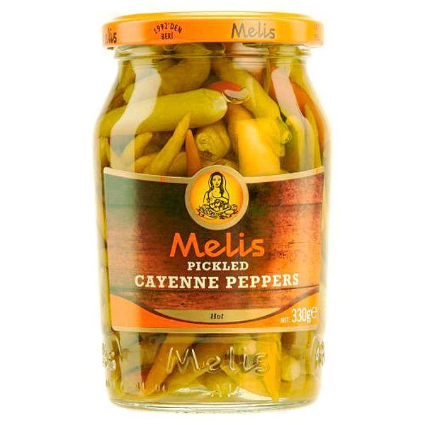 Melis Pickled Cayenne Peppers - 330gr - Richmond Greens Grocery