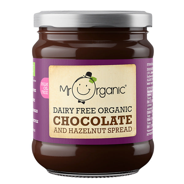 Mr Organic Organic Chocolate and Hazelnut Spread - 200gr