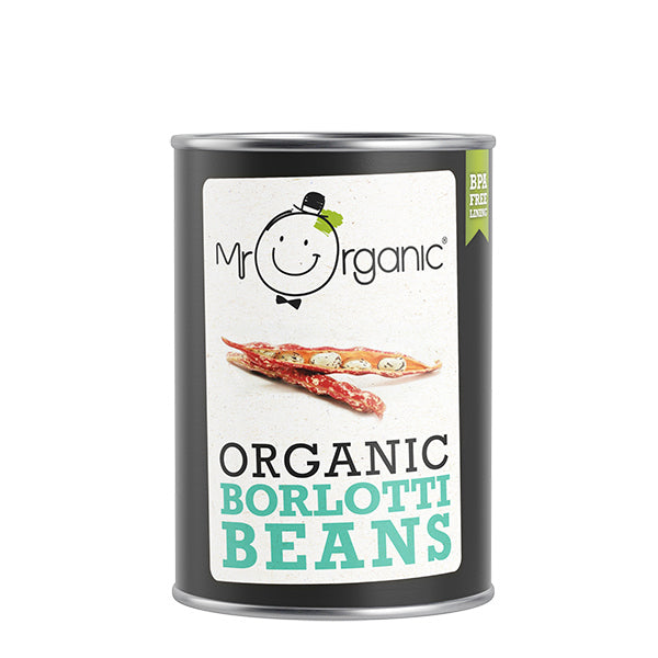 Mr Organic - Organic Borlotti Beans - 400gr