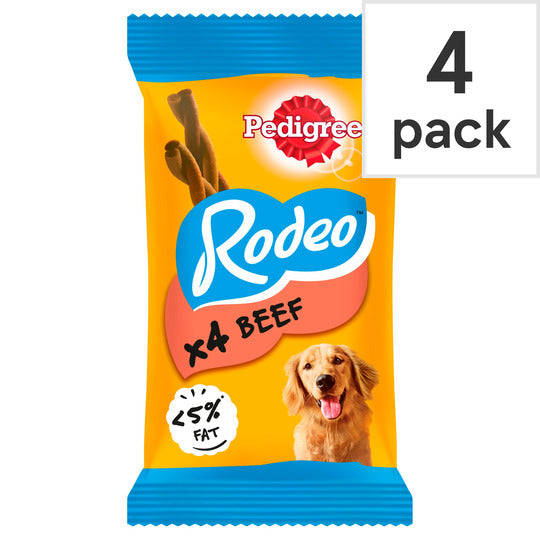 Pedigree Rodeo Beef 4x Dog Treat