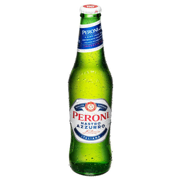 Peroni Nastro Azzurro Lager Beer - Bottle 330ml