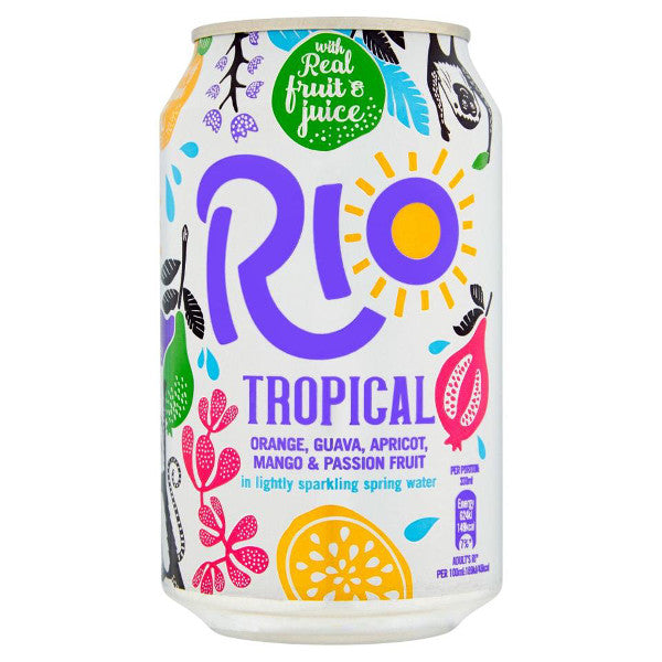 Rio Tropical Juice can 330ml