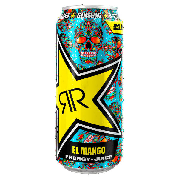 Rockstar Baja Juiced El Mango Energy Drink - can 500ml