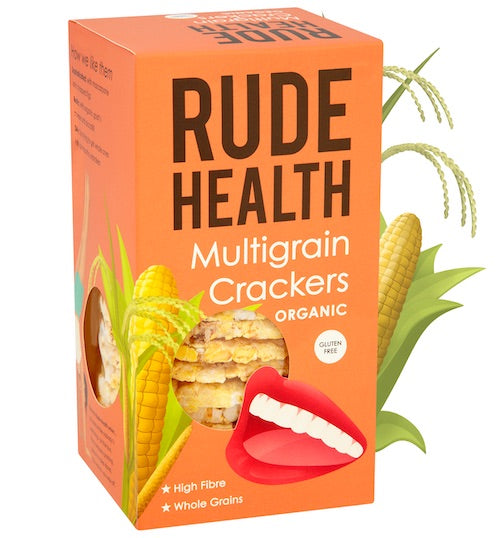 Rude Health Organic Multi Grain Crackers 160gr