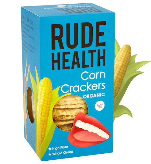 Rude Health Organic Corn Crackers 130gr