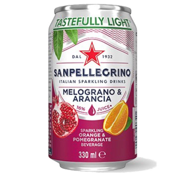 Sanpellegrino Melograno & Arancia Drink - Can 330ml