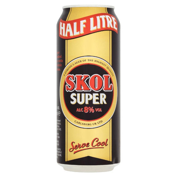 Skol Super Lager - Can 500ml