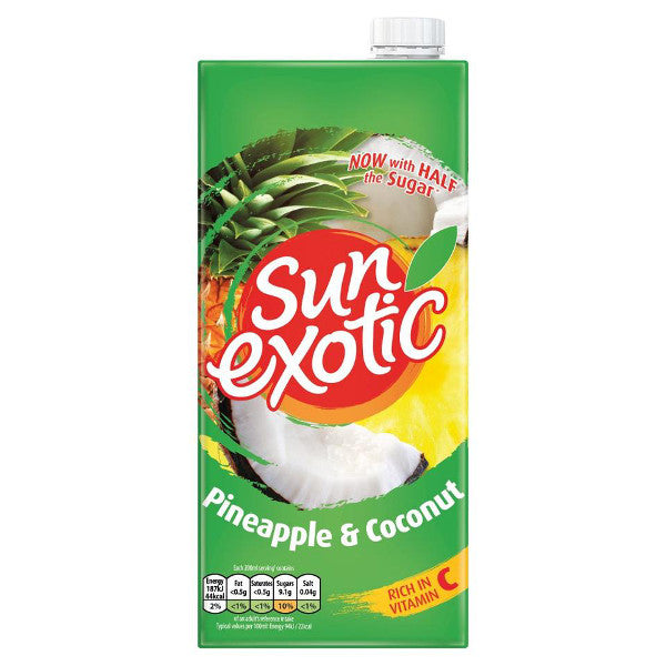 Sun Exotic Pineapple & Coconut Juice 1lt