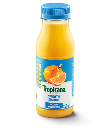 Tropicana Smooth Orange Juice 250ml
