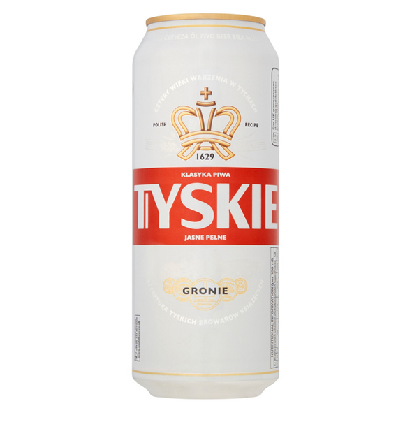 Tyskie Lager - Can 500ml