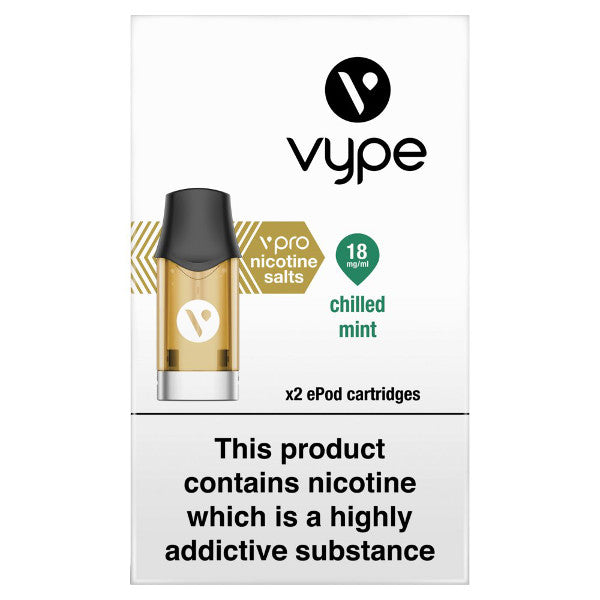 Vype ePod Cardriges - Chilled Mint 18mg