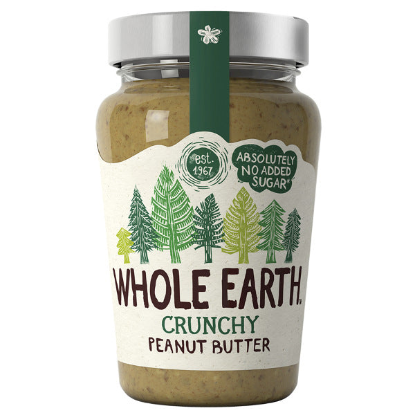Whole Earth Crunchy Peanut Butter 340gr