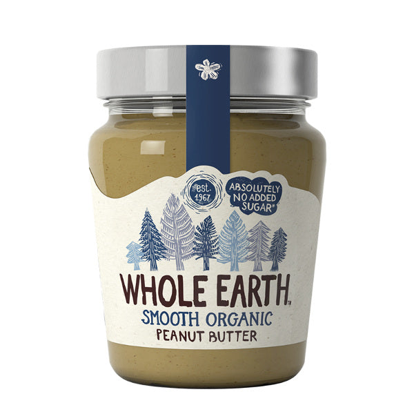 Whole Earth Organic Smooth Peanut Butter 227gr