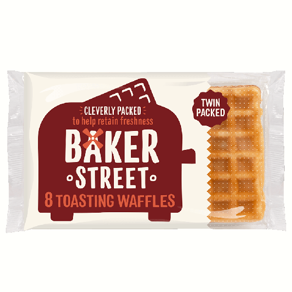 Baker Street 8 Toasting Waffles - Richmond Greens Grocery