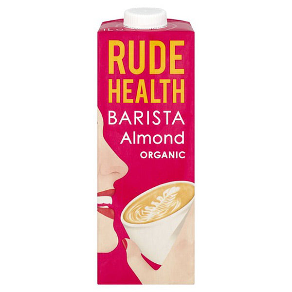 Rude Health Organic Barista Almond Milk Drink - 1lt